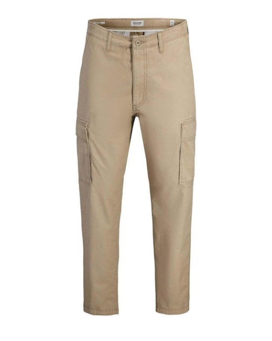 Παντελόνι Jack N Jones μπεζ CASUAL