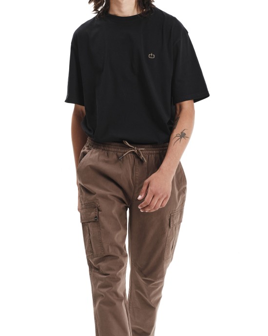Παντελόνι Emerson καφέ CASUAL