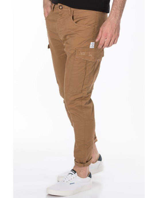 Παντελόνι cargo Cover καφέ Παντελόνι cargo Cover καφέ