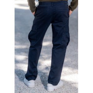 Παντελόνι Jack N Jones μπλε Παντελόνι Jack N Jones μπλε