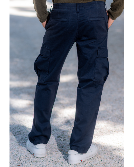 Παντελόνι Jack N Jones μπλε CASUAL