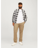 Παντελόνι Cargo Jack N Jones Plus Size χακί CASUAL