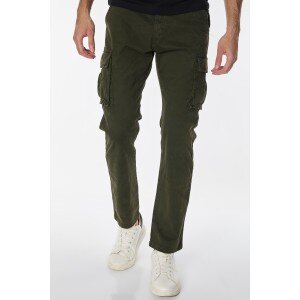 Παντελόνι cargo χακί