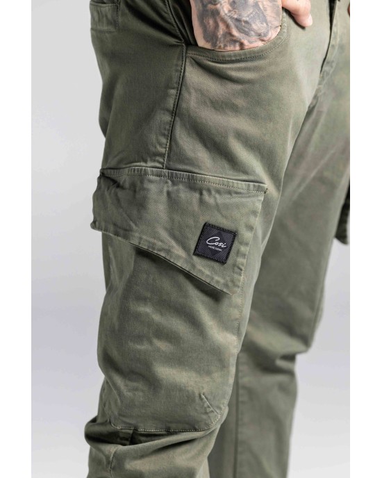 Παντελόνι cargo COSI χακί CASUAL