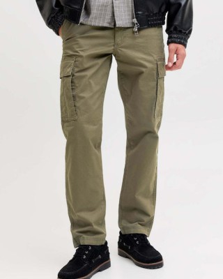 Παντελόνι Jack N Jones χακί