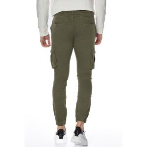 Παντελόνι cargo χακί Παντελόνι cargo χακί