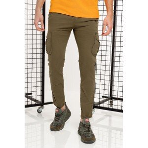 Παντελόνι cargo χακί Παντελόνι cargo χακί