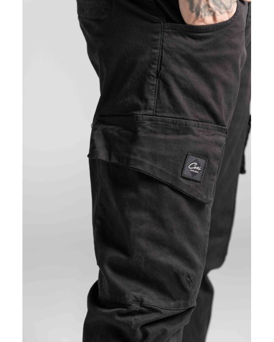 Παντελόνι cargo COSI μαύρο CASUAL