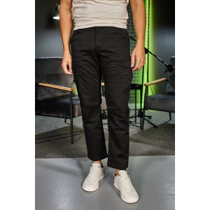 Παντελόνι Cargo Marcus μαύρο