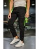 Παντελόνι Cargo Marcus μαύρο CASUAL