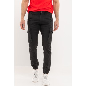 Παντελόνι Jack N Jones μαύρο Παντελόνι Jack N Jones μαύρο