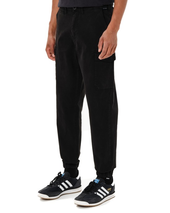 Παντελόνι Emerson μαύρο CASUAL
