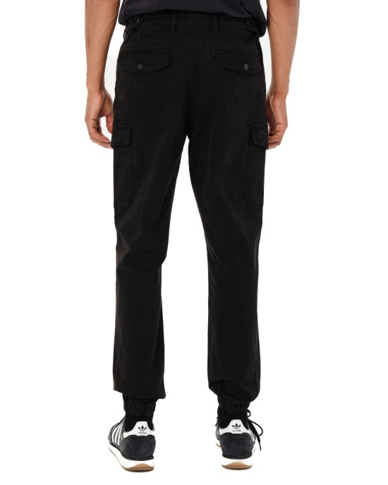 Παντελόνι Emerson μαύρο CASUAL