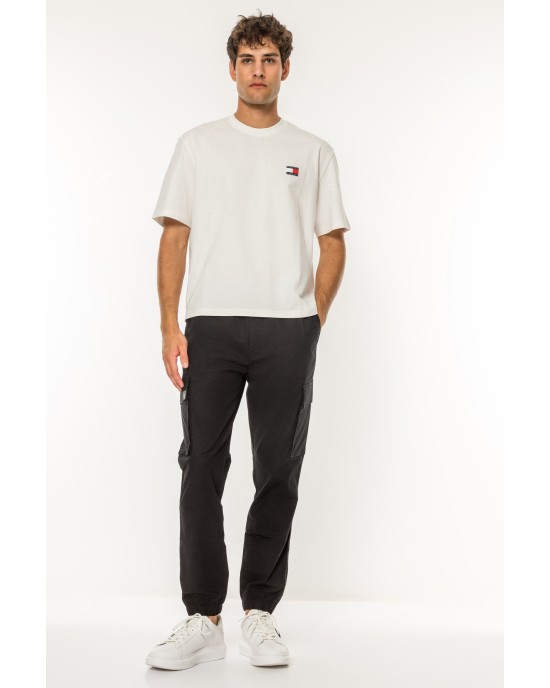 Παντελόνι Calvin Klein μαύρο CASUAL