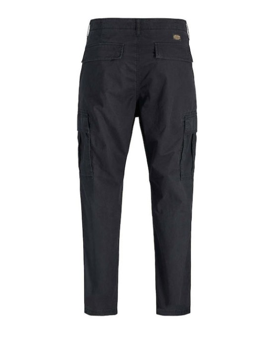 Παντελόνι Jack N Jones μαύρο CASUAL