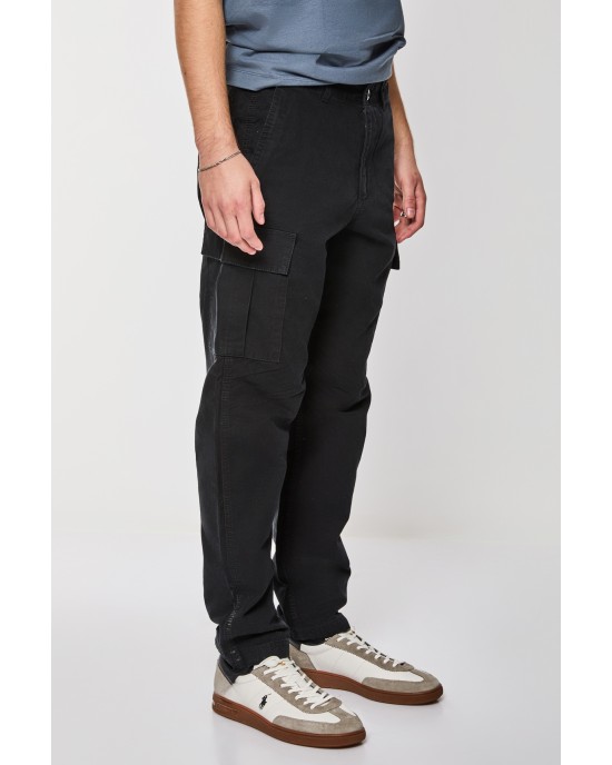 Παντελόνι Jack N Jones μαύρο CASUAL