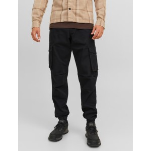 Παντελόνι Cargo Jack N Jones μαύρο