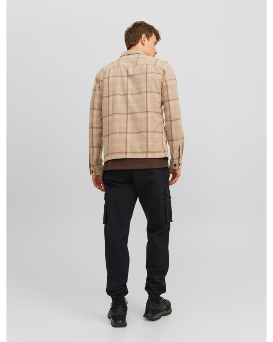 Παντελόνι Cargo Jack N Jones μαύρο CASUAL