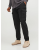Παντελόνι Cargo Jack N Jones Plus Size μαύρο CASUAL