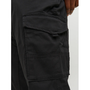 Παντελόνι Cargo Jack N Jones Plus Size μαύρο