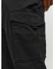 Παντελόνι Cargo Jack N Jones Plus Size μαύρο CASUAL