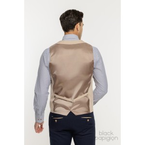 Γίλεκο Vittorio Bonnato μπεζ