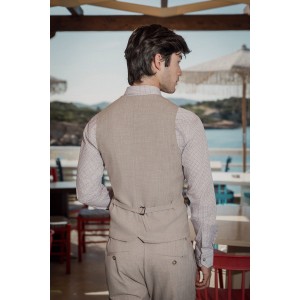 Γιλέκο Vittorio Parma μπεζ