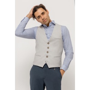 Γιλέκο Vittorio Parma γκρι