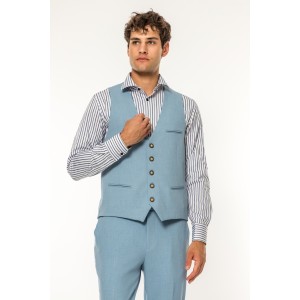 Γιλέκο Vittorio Parma γαλάζιο Γιλέκο Vittorio Parma γαλάζιο