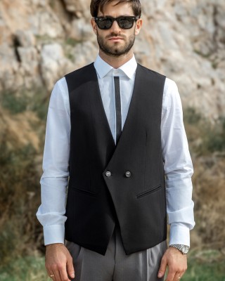 Γιλέκο Vinto μαύρο