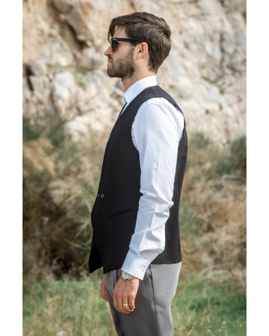 Γιλέκο Vinto μαύρο ΓΙΛΕΚΑ