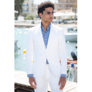 Σακάκι Vittorio Macerino άσπρο