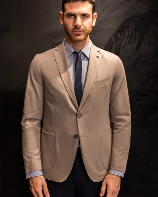 Σακάκι Michael Kors Performance μπεζ