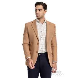 Σακάκι Vittorio Tropical μπεζ Σακάκι Vittorio Tropical μπεζ