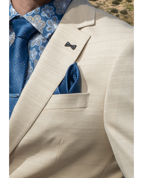 Σακάκι Black Papigion Napoli μπεζ ΣΑΚΑΚΙΑ