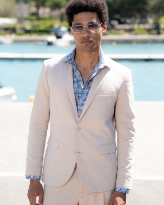 Σακάκι Vittorio Macerino μπεζ