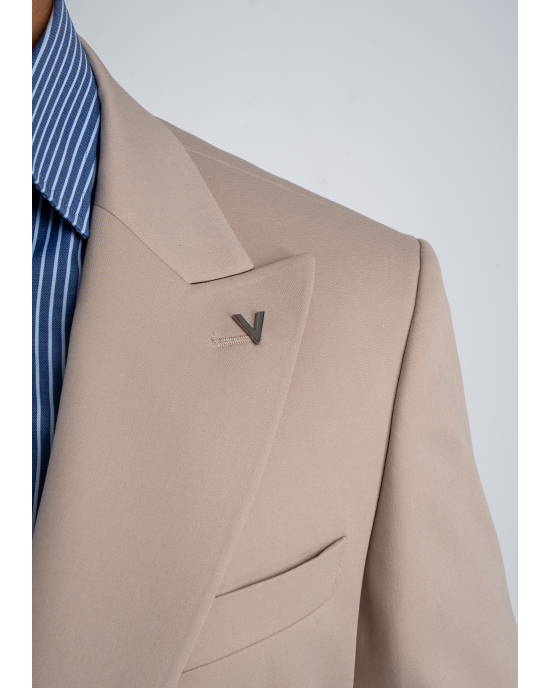 Σακάκι Vittorio Verona μπεζ ΣΑΚΑΚΙΑ