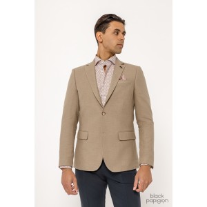 Σακάκι Black Papigion μπεζ