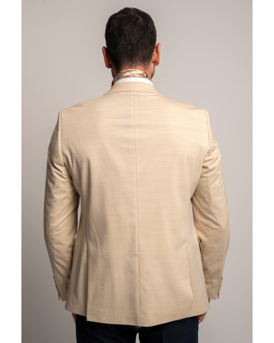 Σακάκι Black Papigion Treviso Wool μπεζ ΣΑΚΑΚΙΑ