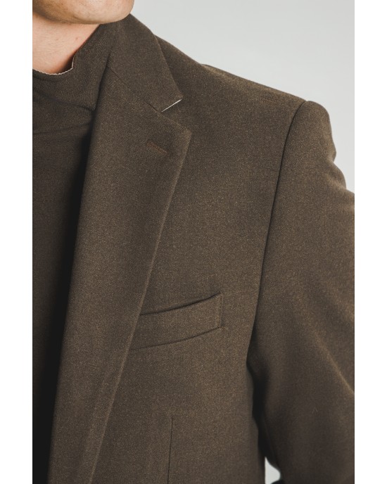 Σακάκι 19V69 Italia Versace Abbigliamento καφέ ΣΑΚΑΚΙΑ