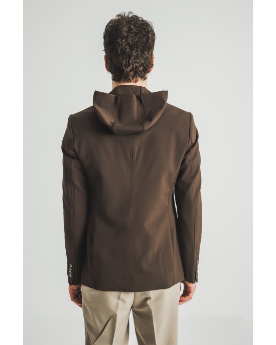 Σακάκι 19V69 Italia Versace Abbigliamento καφέ ΣΑΚΑΚΙΑ