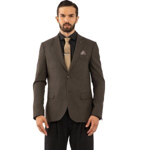 Σακάκι Vittorio City καφέ Σακάκι Vittorio City καφέ