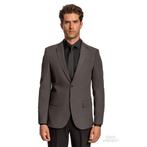 Σακάκι Black Papigion γκρι