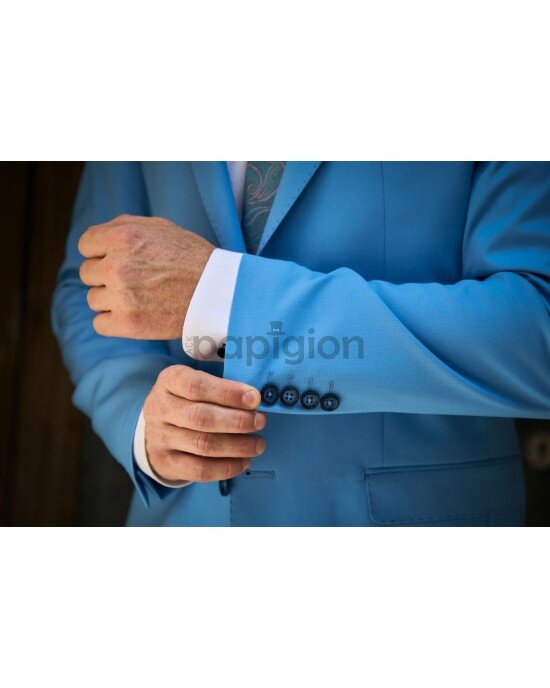 Σακάκι Vittorio Rossi γαλάζιο