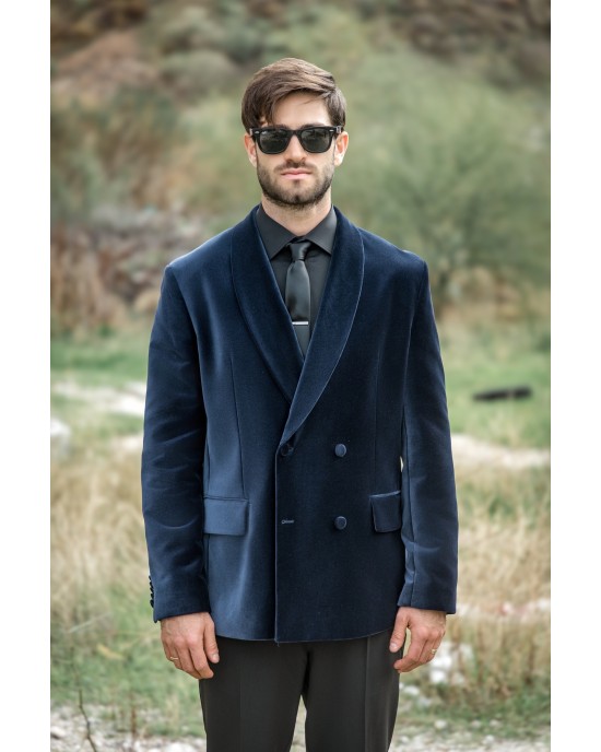 Σακάκι Hugo μπλέ ΣΑΚΑΚΙΑ