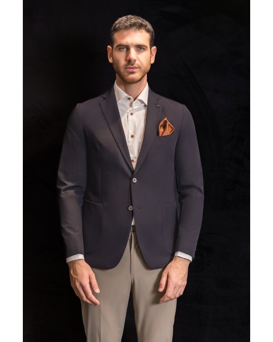 Σακάκι Michael Kors Performance μπλε ΣΑΚΑΚΙΑ