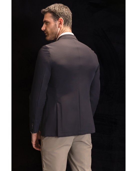 Σακάκι Michael Kors Performance μπλε ΣΑΚΑΚΙΑ