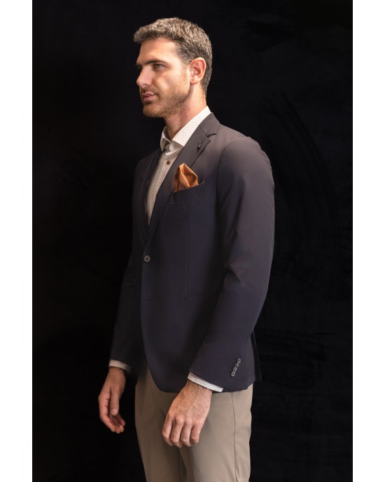 Σακάκι Michael Kors Performance μπλε ΣΑΚΑΚΙΑ