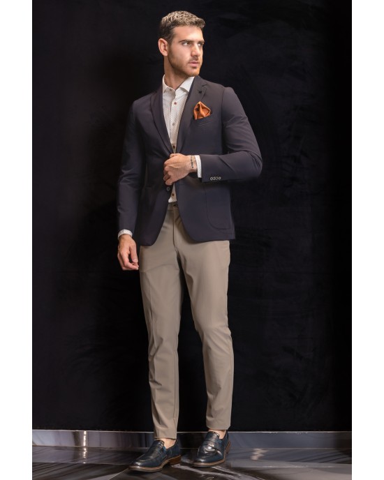 Σακάκι Michael Kors Performance μπλε ΣΑΚΑΚΙΑ