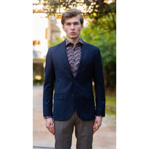 Σακάκι Vittorio Regal μπλε Σακάκι Vittorio Regal μπλε